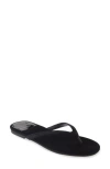 Jeffrey Campbell Elemental Sandal In Black Velvet