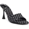 Jeffrey Campbell La-nuit Sandal In Black White Polkadots