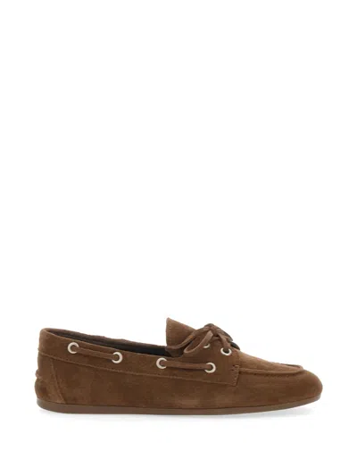 Jeffrey Campbell Boast Suede Brown Wedges With Suede Upper And Rubber Sole