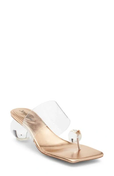 Jeffrey Campbell Latus Sandal In Gold