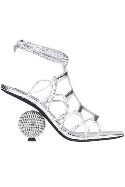 Jeffrey Campbell Le Freak In Silver