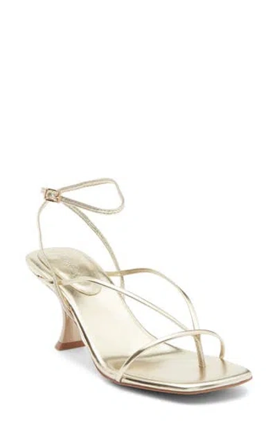 Jeffrey Campbell Leeda Ankle Strap Sandal In Animal Print