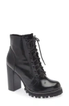 Jeffrey Campbell Legion Lace-up Boot In Black
