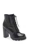 Jeffrey Campbell Legion Lace-up Boot In Black Box