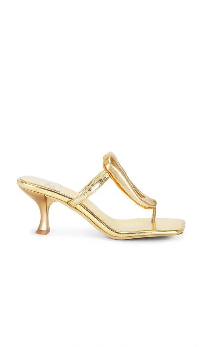 Jeffrey Campbell Linq Up 2 Sandal In Gold