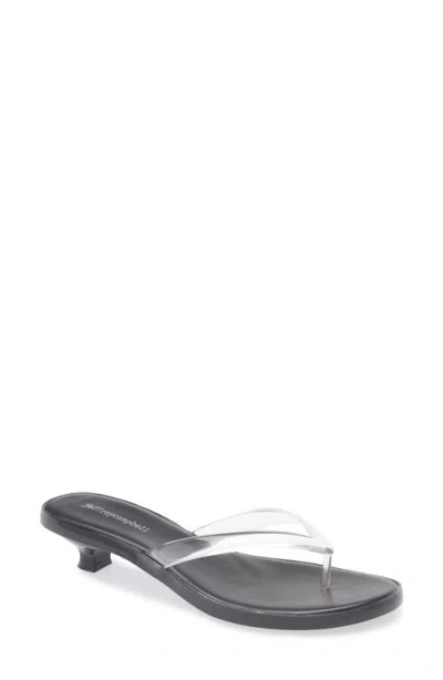 JEFFREY CAMPBELL JEFFREY CAMPBELL LOLLIPOP KITTEN HEEL SANDAL