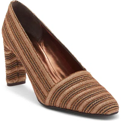 Jeffrey Campbell Mantra Woven Pump In Brown