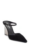 Jeffrey Campbell Maribelle Wedge Mule In Animal Print