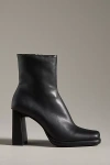 Jeffrey Campbell Maximal Ankle Boots In Black