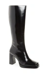 Jeffrey Campbell Maximal Knee High Boot In Black