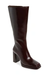 Jeffrey Campbell Maximal Knee High Boot In Brown