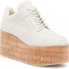 Jeffrey Campbell Merrill Platform Derby In Ivory