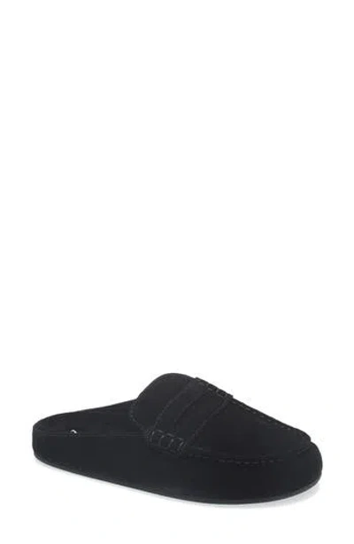 Jeffrey Campbell Miles Loafer Mule In Black