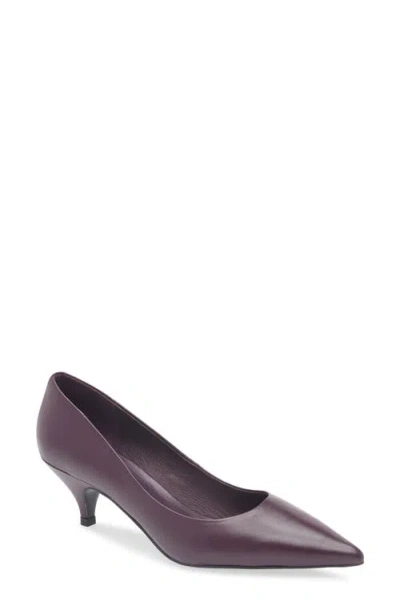 Jeffrey Campbell Miss Maam Pointed Toe Pump In Purple