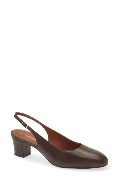 Jeffrey Campbell Mitsi Slingback Pump In Brown