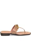 Jeffrey Campbell Bora-bora Flat In Neutrals