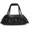 Jeffrey Campbell Mothership Leather Handbag In Black