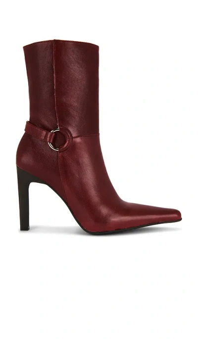 Jeffrey Campbell Ms-lane Boot In Burgundy