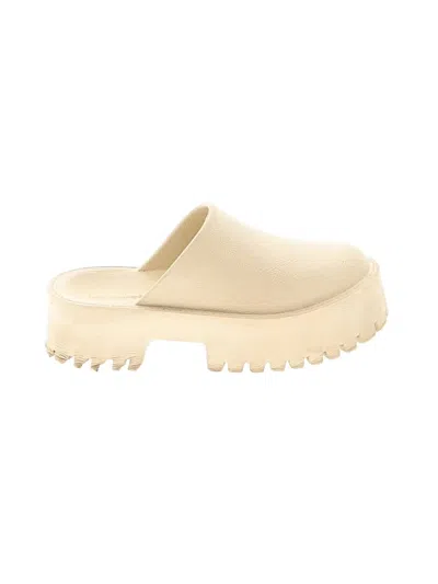 Pre-owned Jeffrey Campbell Mule/clog In White