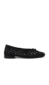Jeffrey Campbell My Weave Flat In 블랙