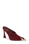 Jeffrey Campbell Naiad Mule In Burgundy