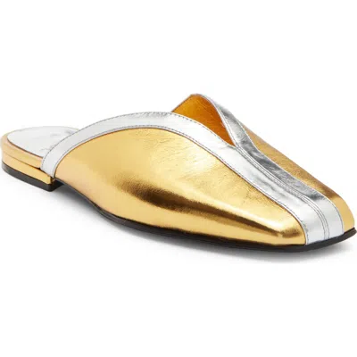 Jeffrey Campbell Narrows Mule In Gold