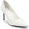 Jeffrey Campbell Nikia Pointed Toe Pump In White