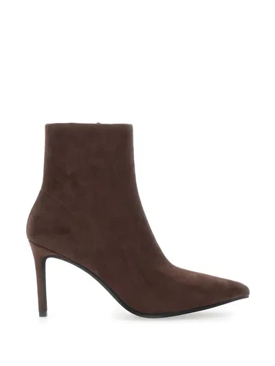 Jeffrey Campbell Nixie Pointed-toe Stiletto-heel Boots In Brown