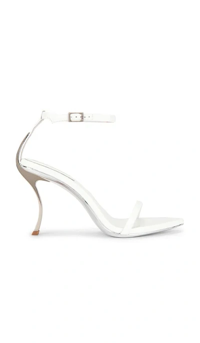 Jeffrey Campbell Obsession Sandal In Silver