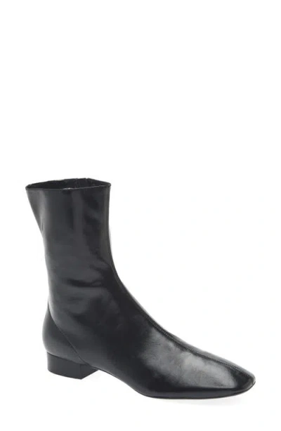 Jeffrey Campbell Oliver Faux Leather Bootie In Black