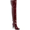 Jeffrey Campbell Overlook Over The Knee Boot In Wine