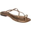 Jeffrey Campbell Pacifico Slide Sandal In Bronze