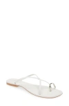 Jeffrey Campbell Pacifico Slide Sandal In White