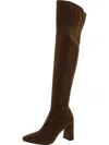 Jeffrey Campbell Parisah-2 Boots Womens 6 Brown Faux Suede Over-the-knee Zpo3511