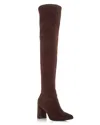 Jeffrey Campbell Parisah Boots Women 7.5 Brown Pointed Toe Over The Knee Zpo3436 In Brown