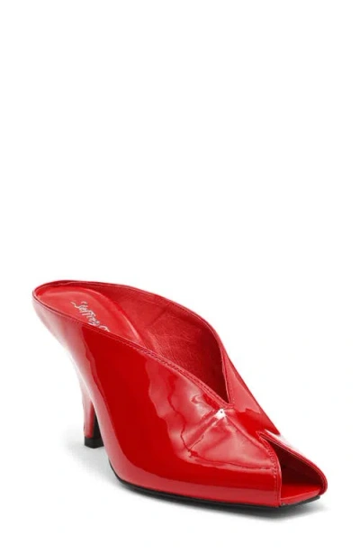 Jeffrey Campbell Parler Mule In Red