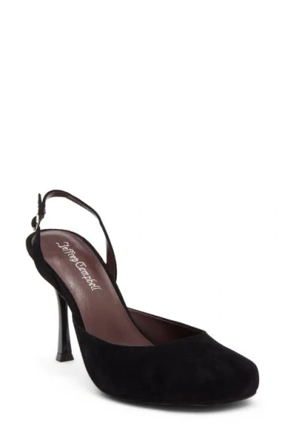 Jeffrey Campbell Paws Slingback Pump In Black