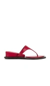 Jeffrey Campbell Pedestal Sandals In Red