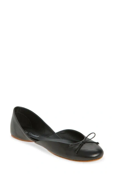 Jeffrey Campbell Perky D'orsay Ballet Flat In Black