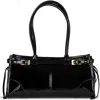 Jeffrey Campbell Pesky Leather Shoulder Bag In Black