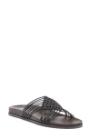 Jeffrey Campbell Plait Sandal In Black