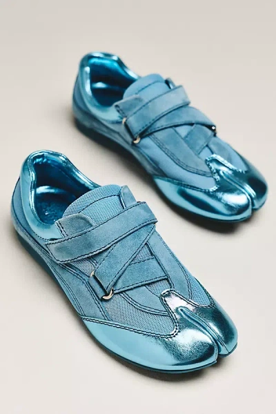 Jeffrey Campbell Planeta Split Toe Sneakers In Blue