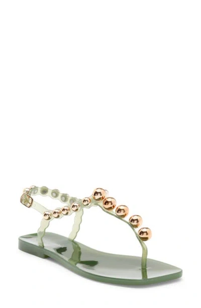 Jeffrey Campbell Plated Embellished Sandal In Multi