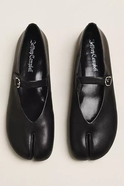 Jeffrey Campbell Preakness Split-toe Mary Janes In Black