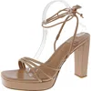 Jeffrey Campbell Presecco Womens Pumps Stiletto Gladiator Sandals In Multi