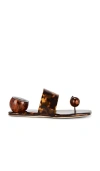 Jeffrey Campbell Prophesy Sandals In Tortoise