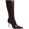 Jeffrey Campbell Proposal Pointed Toe Boot In Burgundy