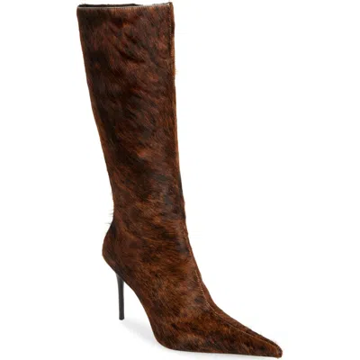 Jeffrey Campbell Proposal Pointed Toe Boot In Brown