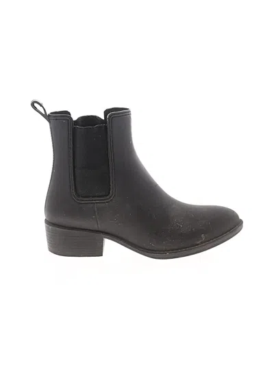 Pre-owned Jeffrey Campbell Rain Boots In Black