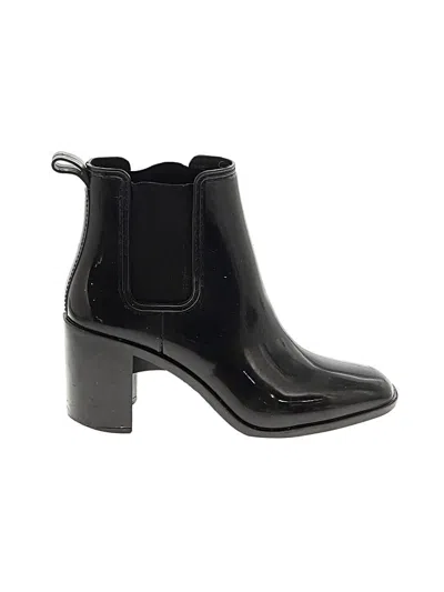 Pre-owned Jeffrey Campbell Rain Boots In Black